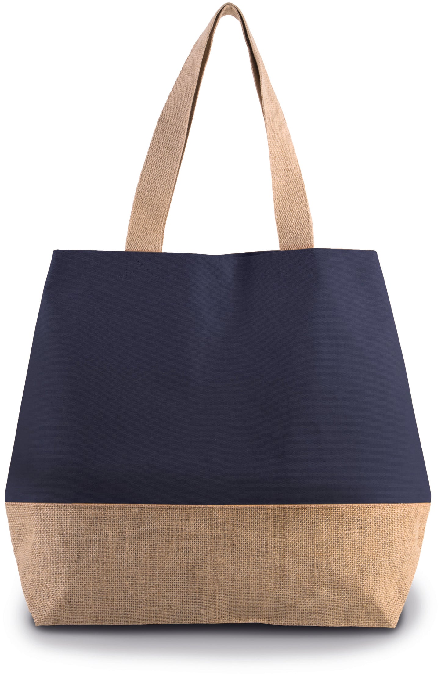 SNB0235 -BOLSA SHOPPER DE YUTE Y ANGODÓN CANVAS