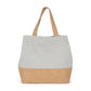 SNB0235 -BOLSA SHOPPER DE YUTE Y ANGODÓN CANVAS