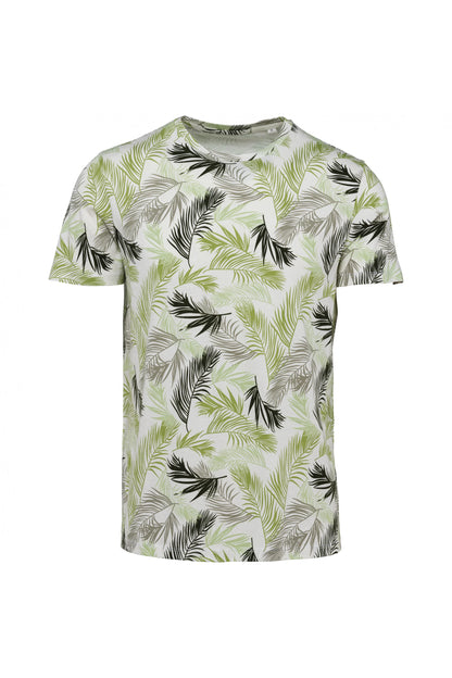 SNC350 - T-SHIRT ÉCOLOGIQUE À IMPRIMÉ TROPICAL
