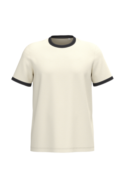 SNCA361 CAMISETA RINGER  EFECTO LAVADO