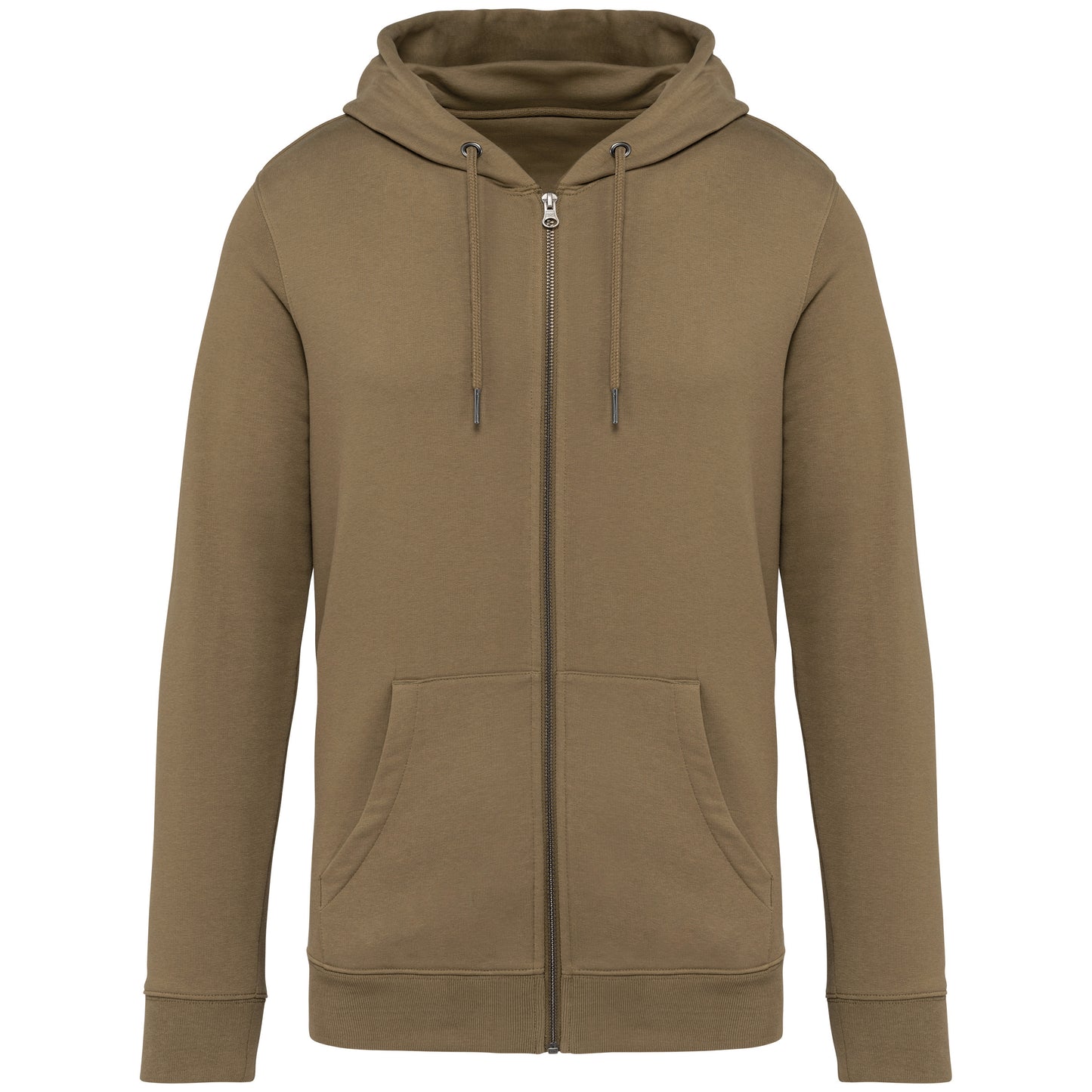 SNG402 - SUDADERA ECO CON CREMALLERA Y CAPUCHA UNISEX