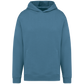 SNS408 - FELPA OVERSIZE CON CAPPUCCIO.UNISEX