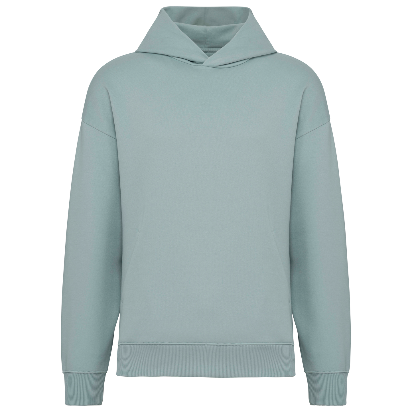 SNS408 - FELPA OVERSIZE CON CAPPUCCIO.UNISEX