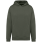 SNS408 - FELPA OVERSIZE CON CAPPUCCIO.UNISEX