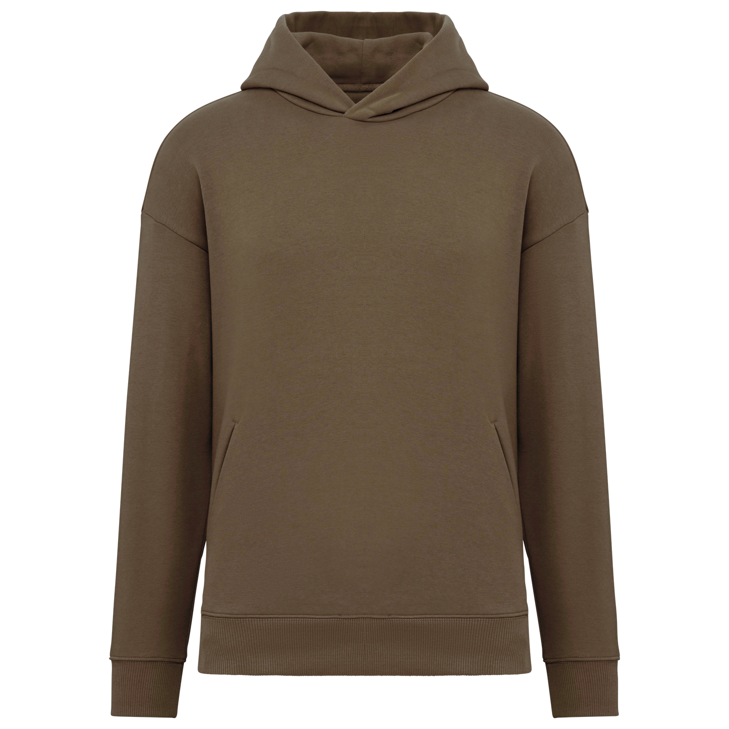 SNS408 - FELPA OVERSIZE CON CAPPUCCIO.UNISEX