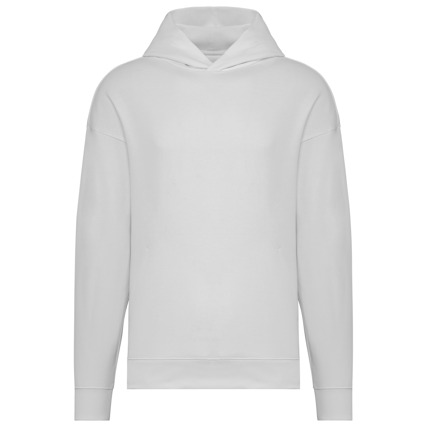 SNS408 - FELPA OVERSIZE CON CAPPUCCIO.UNISEX