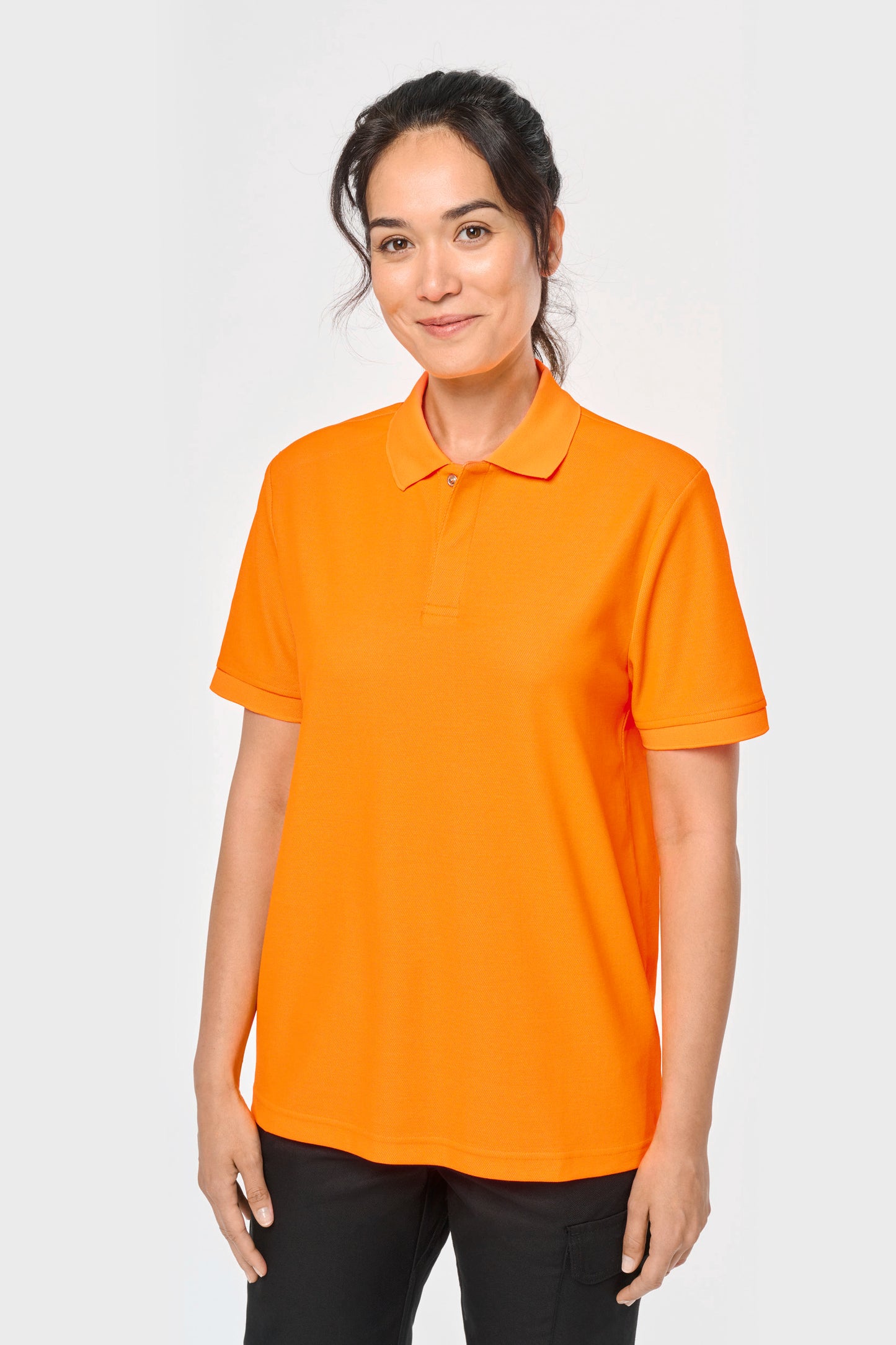 SNP208 - POLO ECO FLUOR.UNISEXE