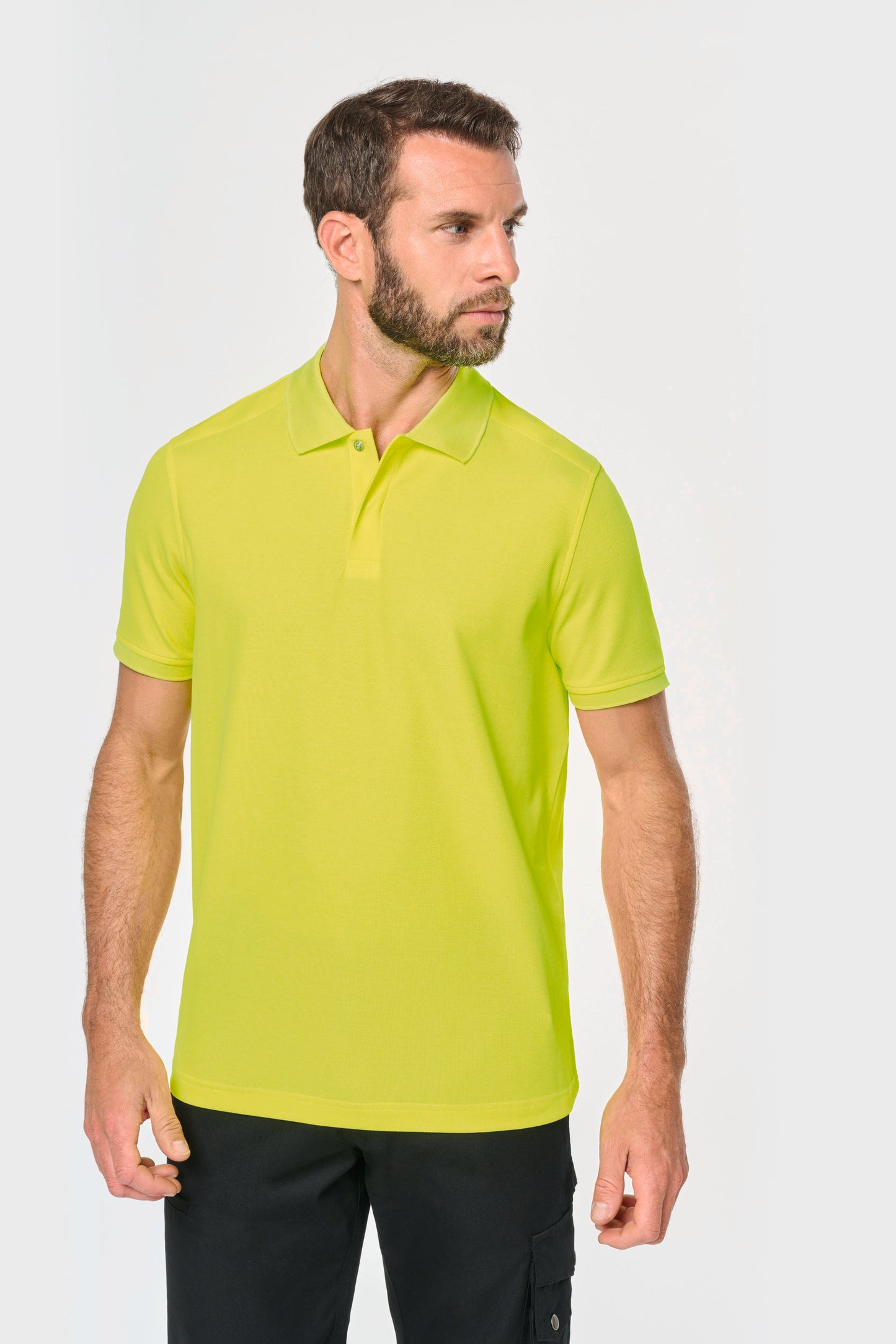 SNP208 - POLO ECO FLUOR.UNISEXE