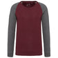 SN491 SWEAT COL ROND BICOLORE.HOMME 